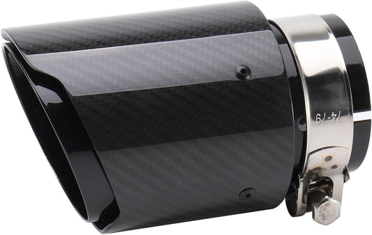 Carbon Fiber Exhaust Tip 3 Inch Inlet 4 Inch Outlet for Vehicles