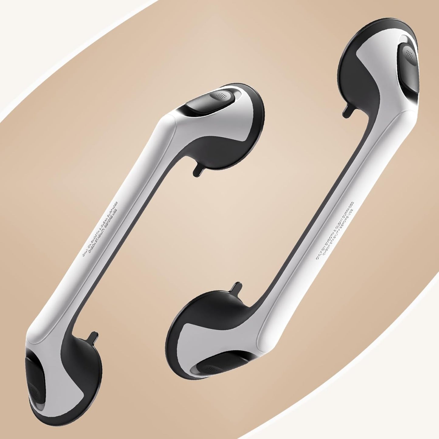 16 Inch Grab Bars for Bathtubs and Showers - Safety Grips