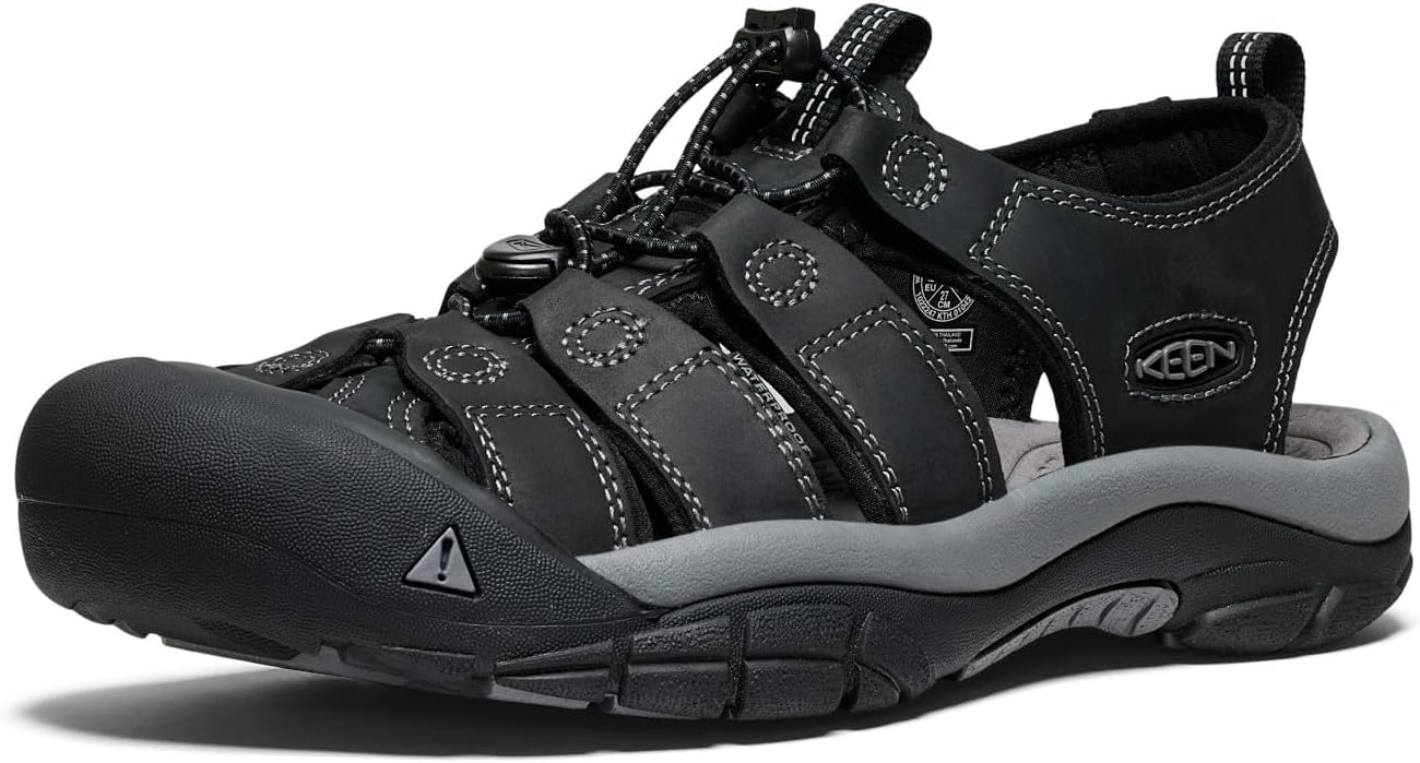 KEEN Men's Newport Closed Toe Sandals for Water Adventures