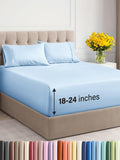 Extra Deep Twin XL Sheet Set for Luxury Comfort and Fit