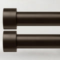 Adjustable Heavy Duty Curtain Rods Set for Windows 28 to 48 Inch
