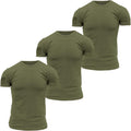 Grunt Style Basic Crew T-Shirt Pack - Comfortable Tagless Tees Novelty