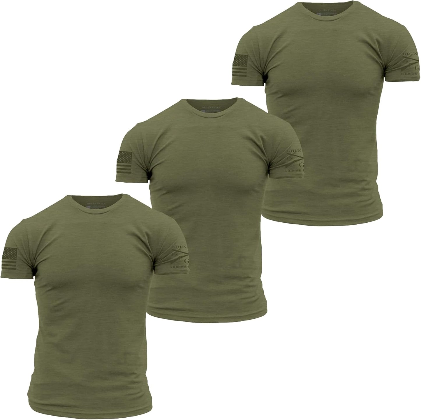 Grunt Style Basic Crew T-Shirt Pack for Ultimate Comfort