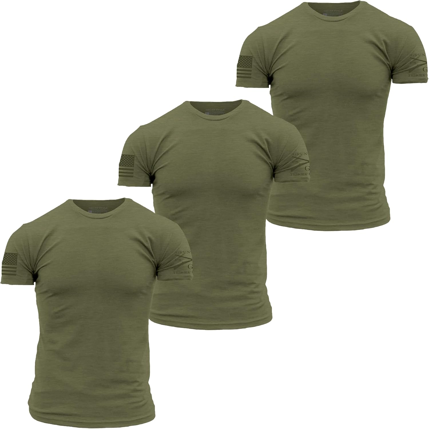 Grunt Style Basic Crew T-Shirt Pack for Ultimate Comfort