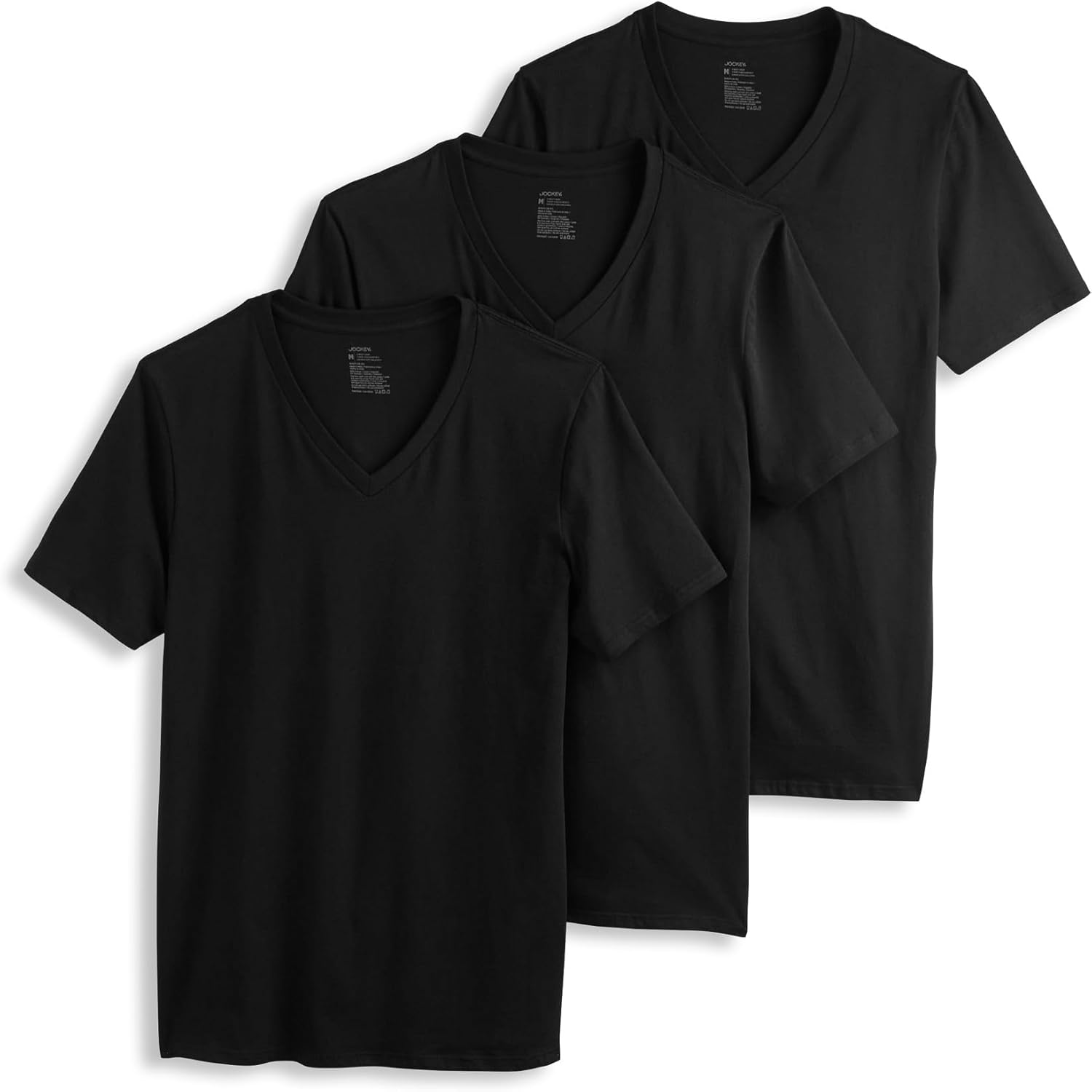 Jockey Men's Cotton Stretch V-Neck Undershirt - 3 Pack Review