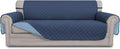 Oversized Reversible Sofa Cover 78 in - Dark Blue / Light Blue