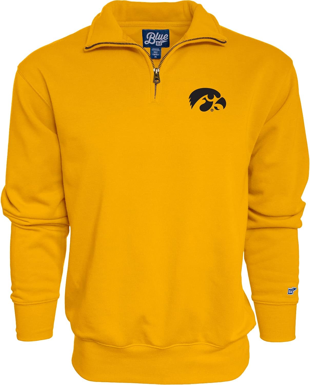 Iowa Hawkeyes Men's Quarter Zip Sweatshirt for Team Pride