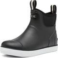 Women's Deck Boots Rubber Rain Chelsea Ankle Booties - Waterproof
