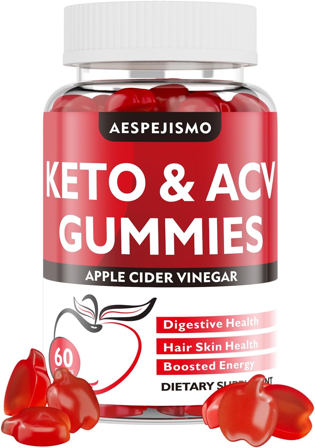 Energy-Boosting Keto Apple Cider Gummies