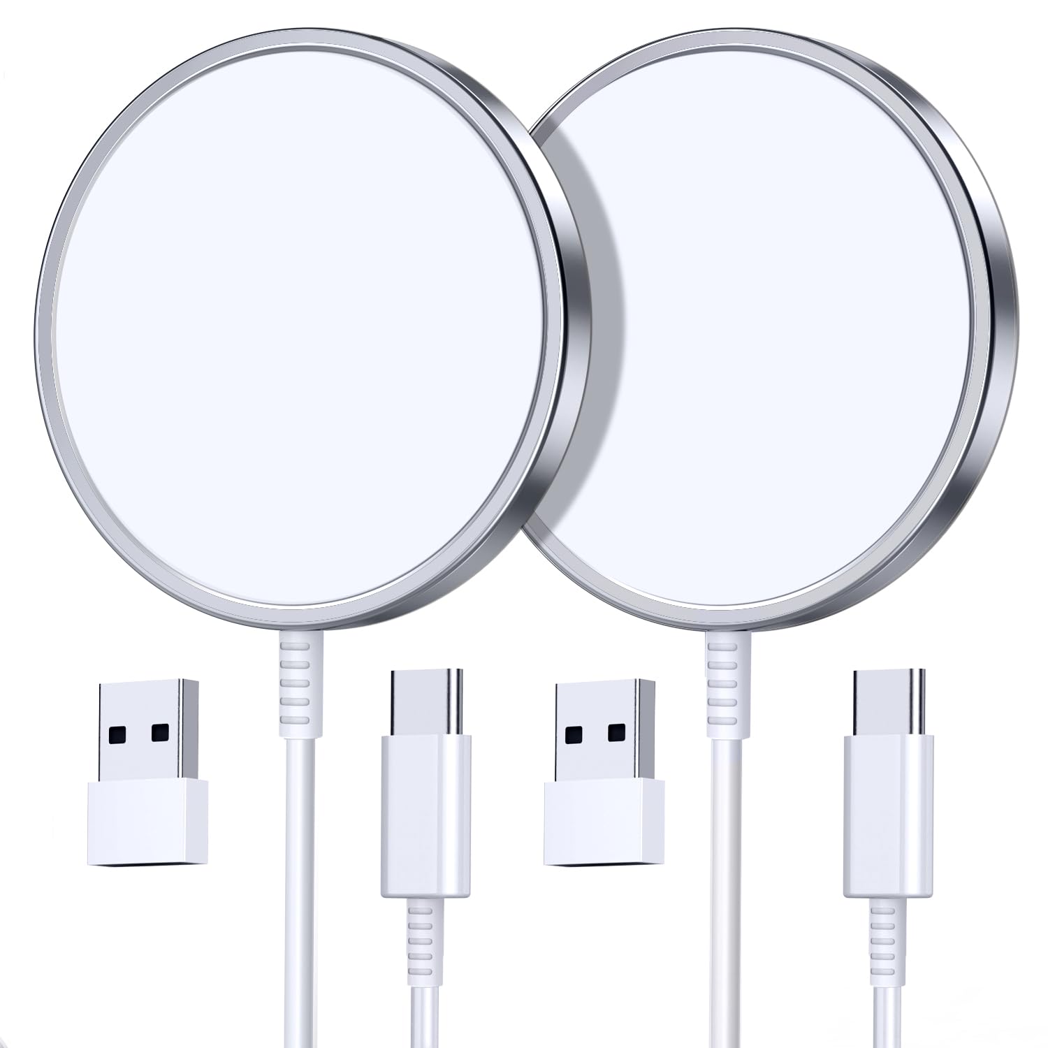15W Fast Magnetic Wireless Charger for iPhone & AirPods