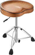 Saddle Drum Stool Heavy Duty Hydraulic Drum Throne - Ergonomic Seat