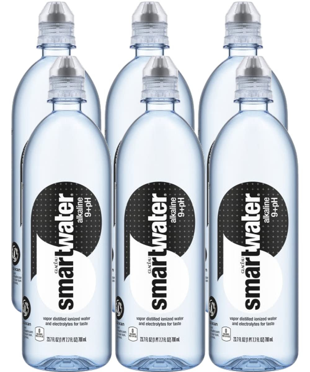 smartwater Alkaline 9+ph Sports Bottle - Hydrate & Energize