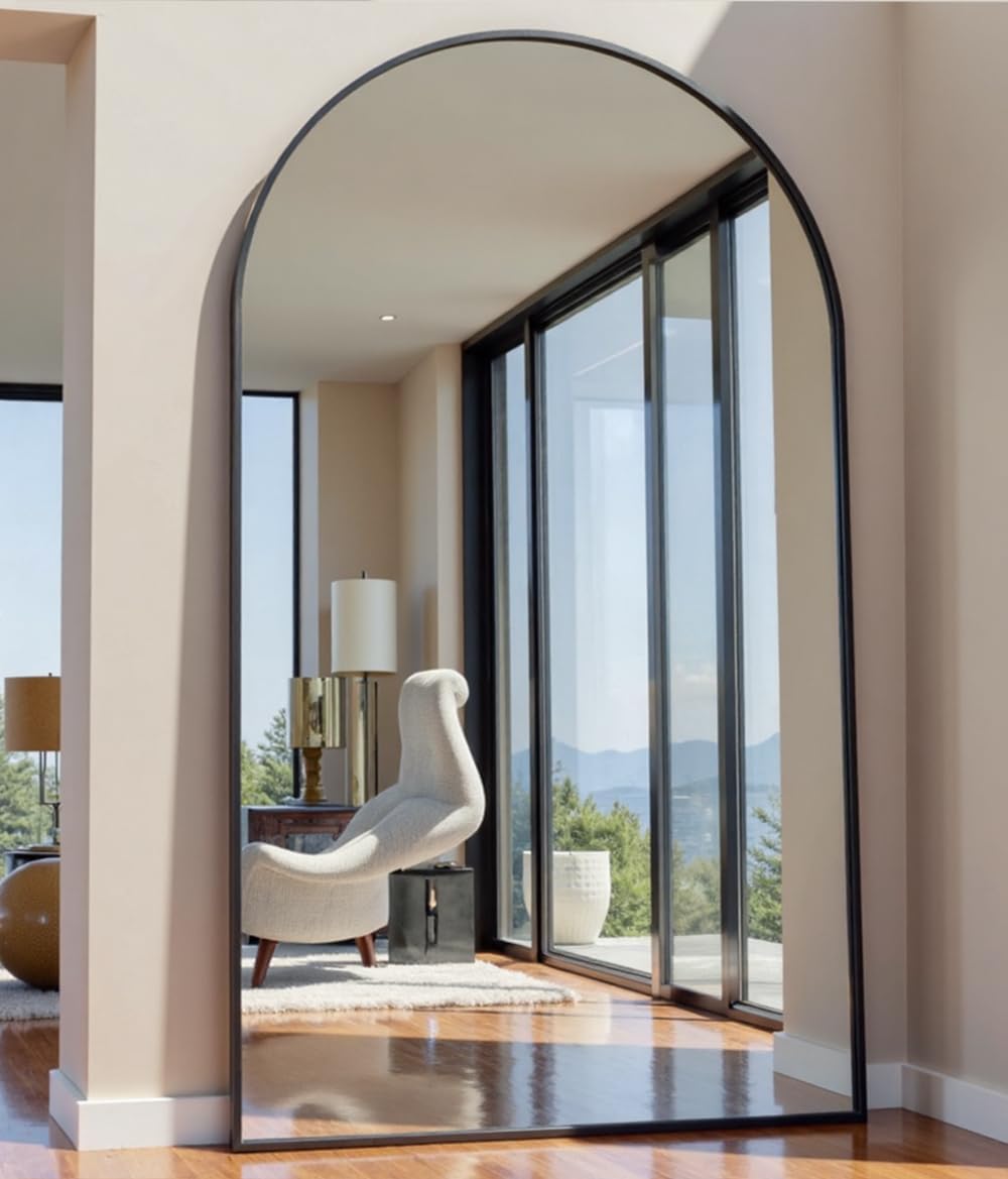OGCAU Full Length Mirror with Arched-Top Design for Any Room