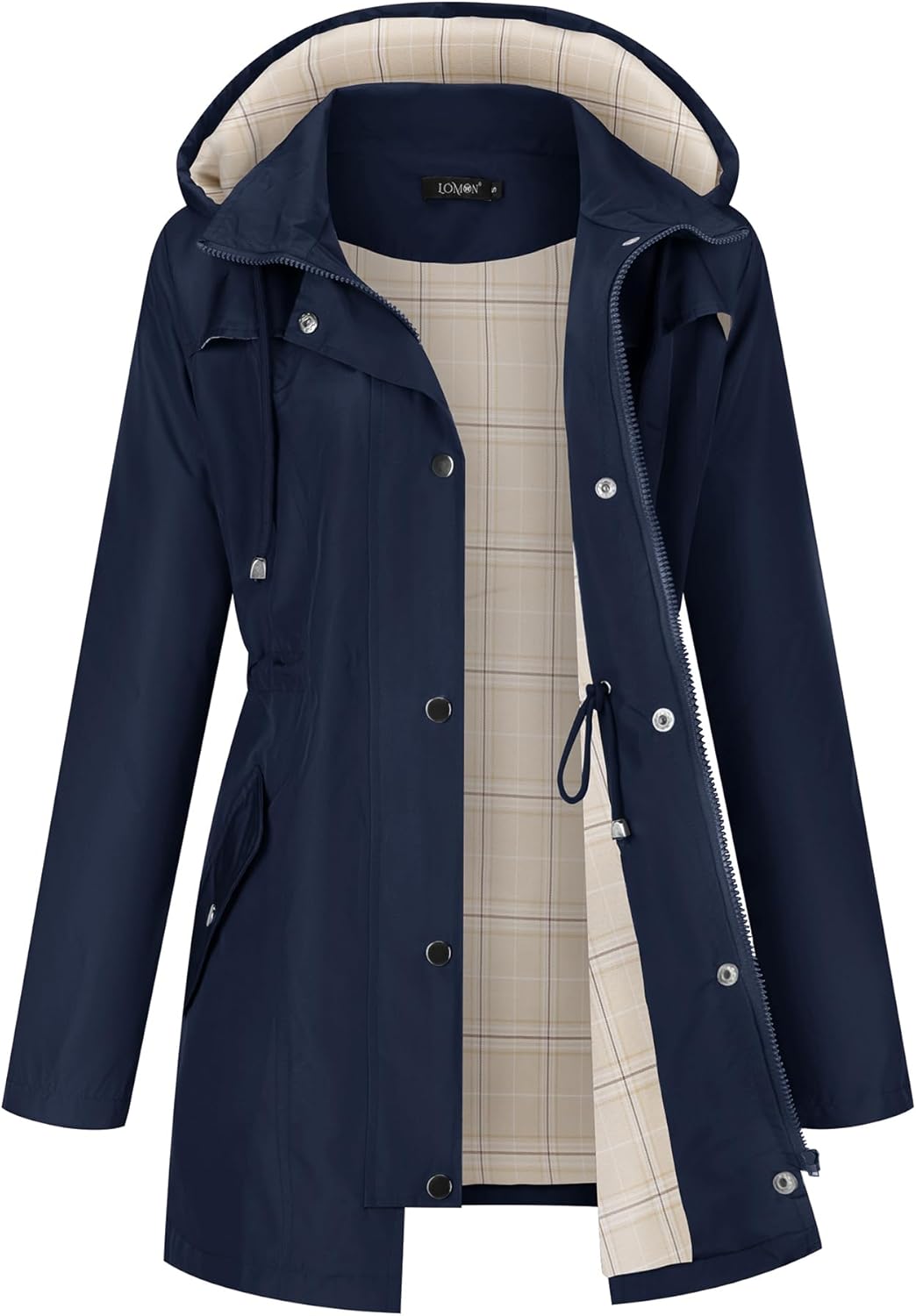 LOMON Women Waterproof Outdoor Hiking Raincoat for All Seasons