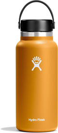Hydro Flask Water Bottle 32 oz Wide Mouth - Insulated, Leakproof