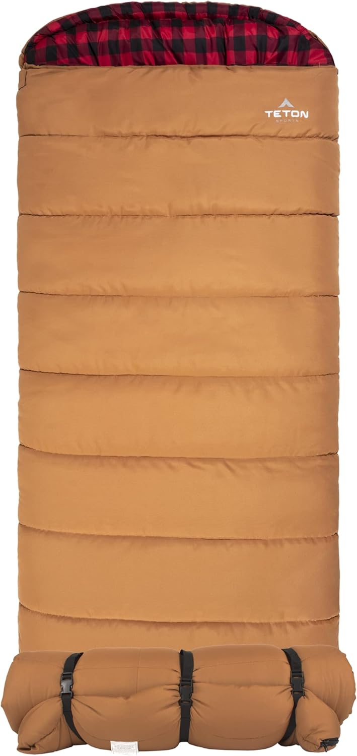 TETON Sports Deer Hunter Sleeping Bag for Cold Weather Camping