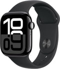 Apple Watch Series 10 GPS 46mm - Jet Black Aluminum with Black Sport