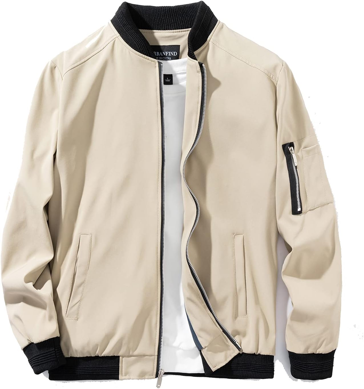 URBANFIND Men's Slim Fit Lightweight Sportswear Jacket Review
