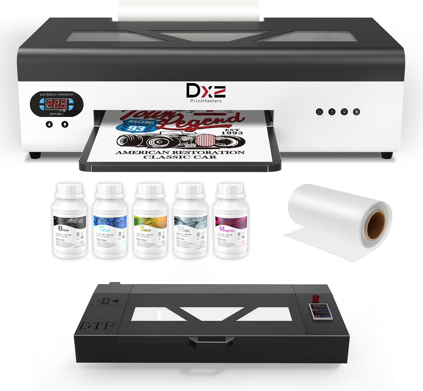DXZ A3 DTF Printer: 100% Transfer Rate for DIY Fabrics