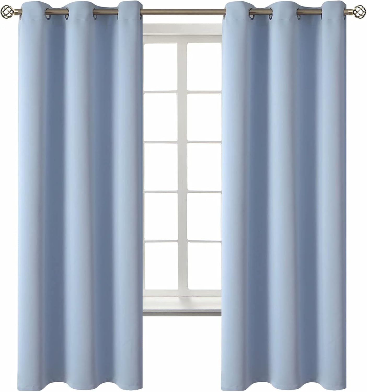BGment Blackout Curtains for Living Room - Thermal Insulated Panels