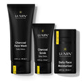 Lumin Smooth Operator Detox Men's Skincare Kit for All Skin Types