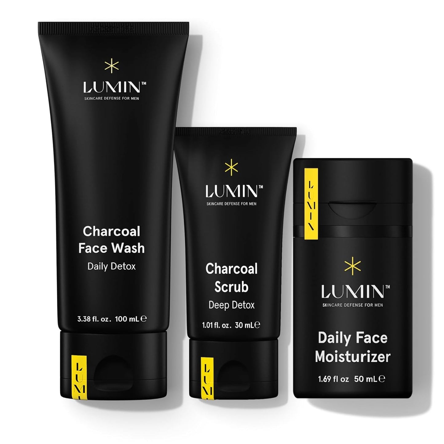 Lumin Smooth Operator Detox Men's Skincare Kit for All Skin Types