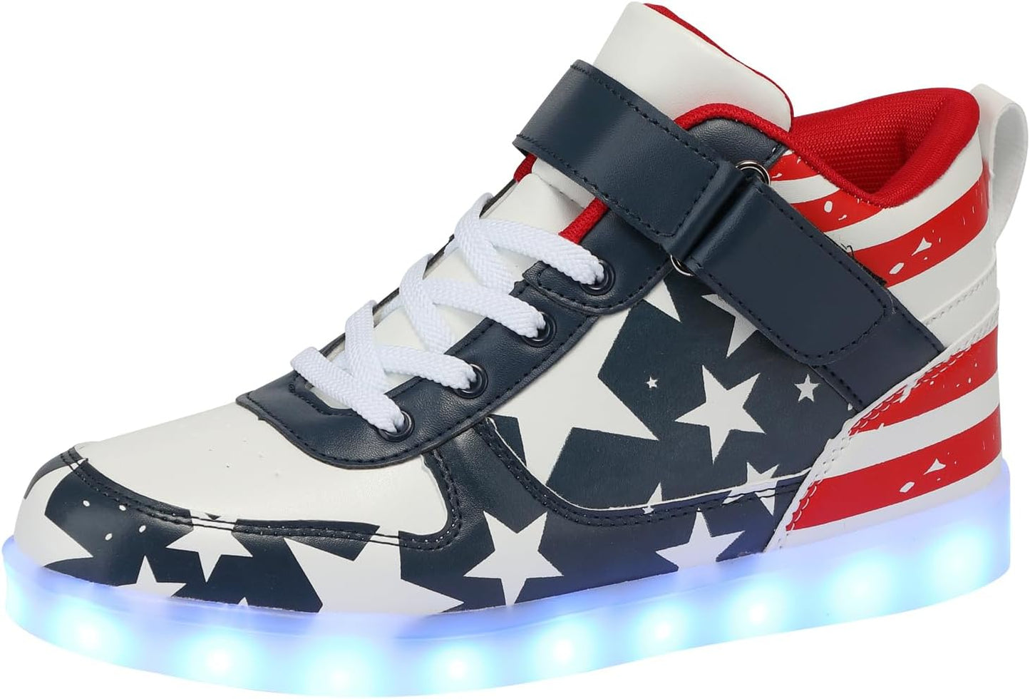 SANYES USB Charging Light Up Shoes for Dancing and Sports Fun