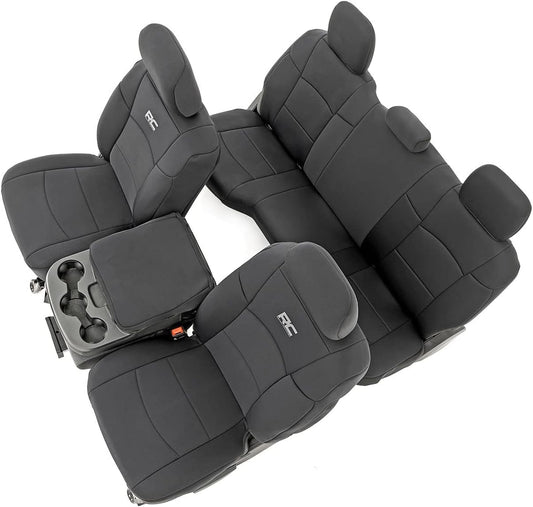 Rough Country Neoprene Seat Covers for Dodge Ram 2019-2024