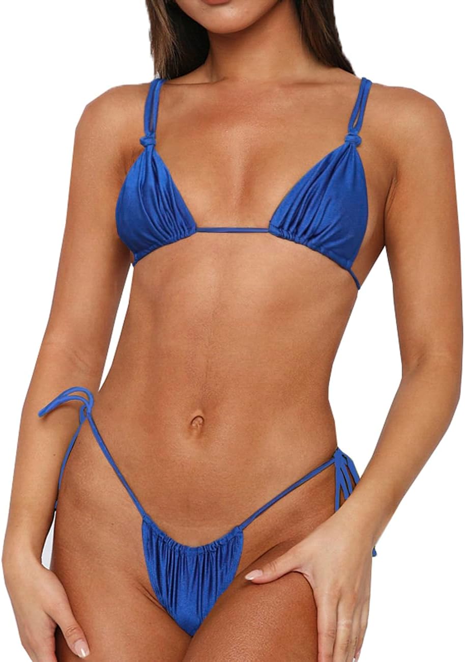 SuMuaSet Cheeky Bikini: Adjustable Straps, Flirty Style
