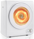 Portable Clothes Dryer Front Load White - Compact 850W Rapid Dry