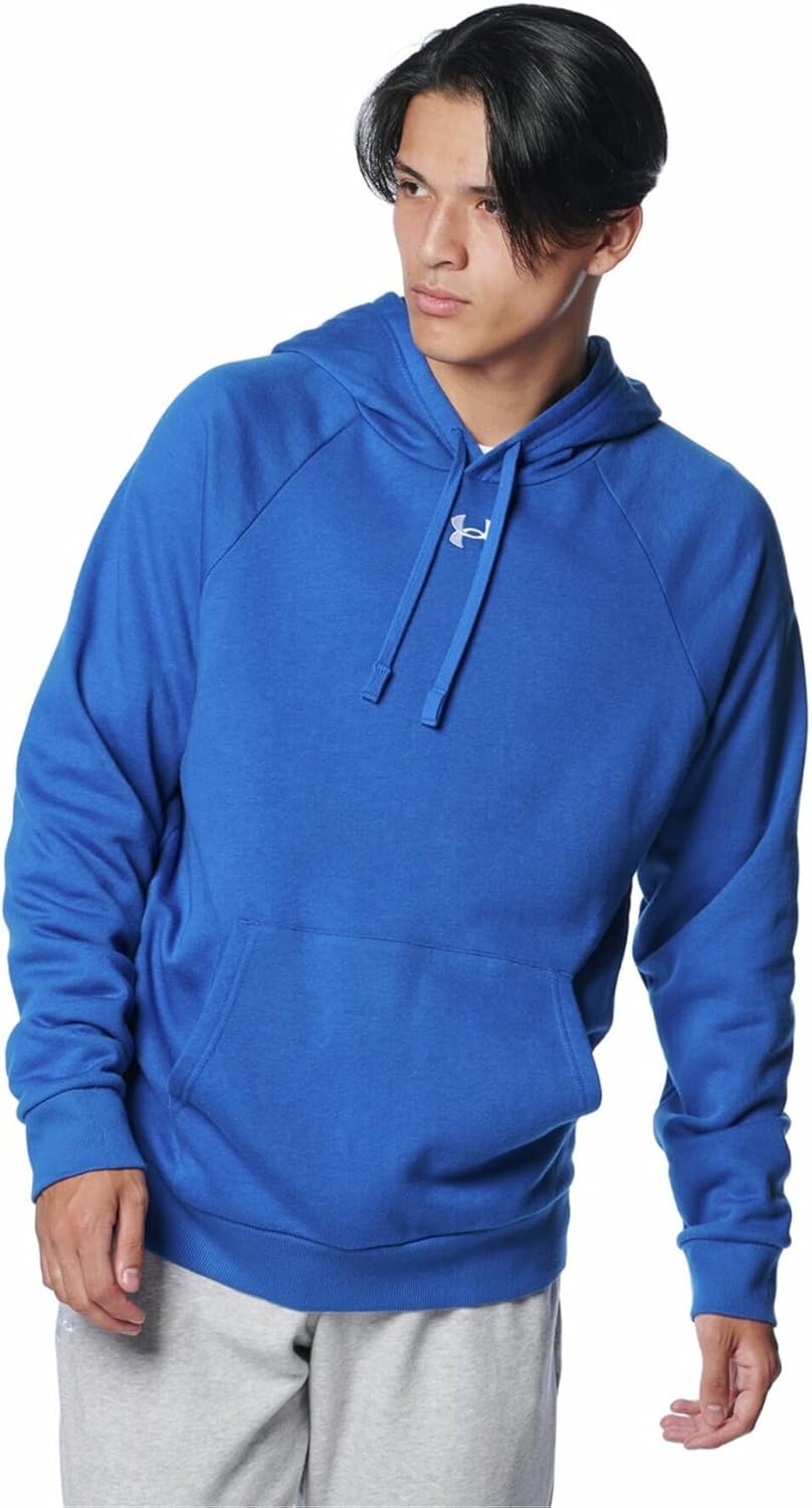 Under Armour Men's Rival Fleece Hoodie for Ultimate Comfort