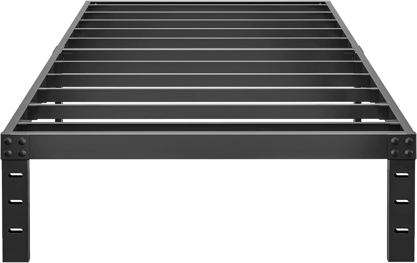 10 Inch Twin Size Bed Frame - Heavy Duty Metal Platform Frame