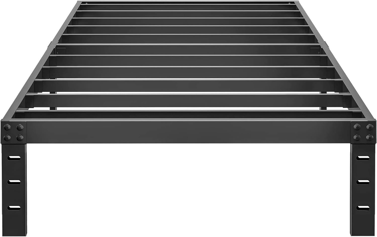 10 Inch Twin Size Bed Frame - Heavy Duty Metal Platform Frame