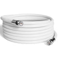 RG6 Coaxial Cable 100 ft - Solid Copper RG6 Coax with Weatherproof F