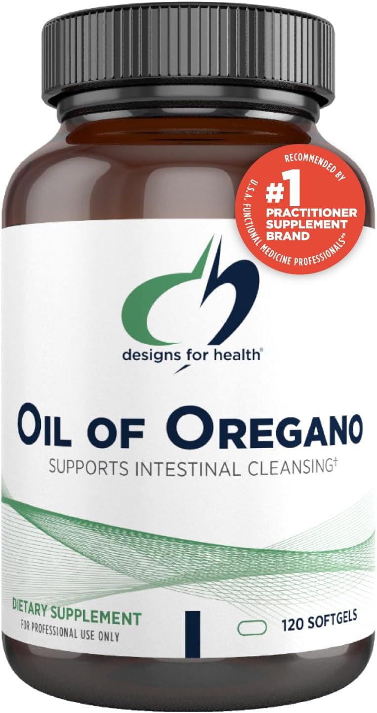Oil of Oregano Softgels for Immune Support and Cleansing