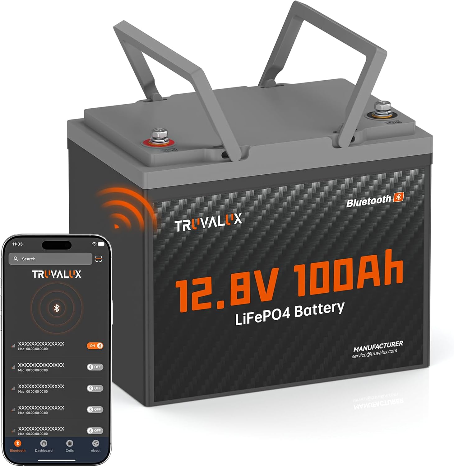 TRUVALUX 12V 100Ah LiFePO4 Bluetooth Lithium Battery Review
