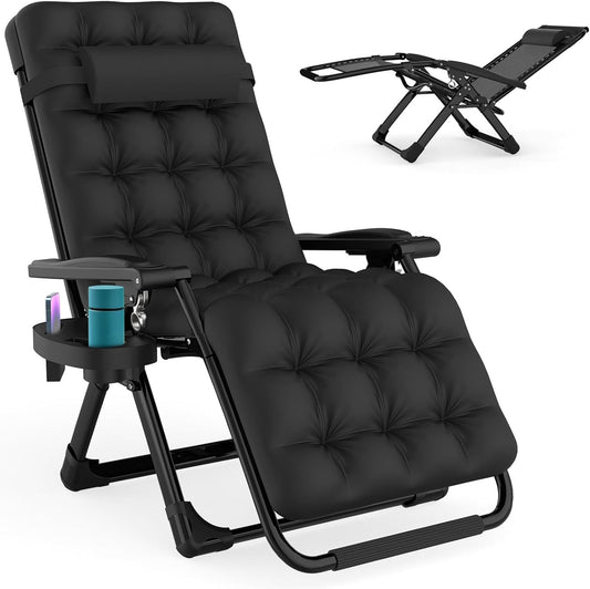 ZENPETIO Zero Gravity Chair for Ultimate Relaxation Anywhere