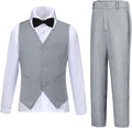 Boys Suits Slim Fit 4 Piece Formal Dresswear Suit (Style 7W23)