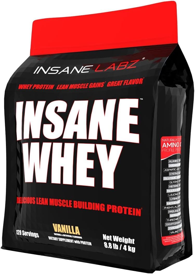 Insane Whey Protein by Insane Labz - Muscle Building Mass Gainer
