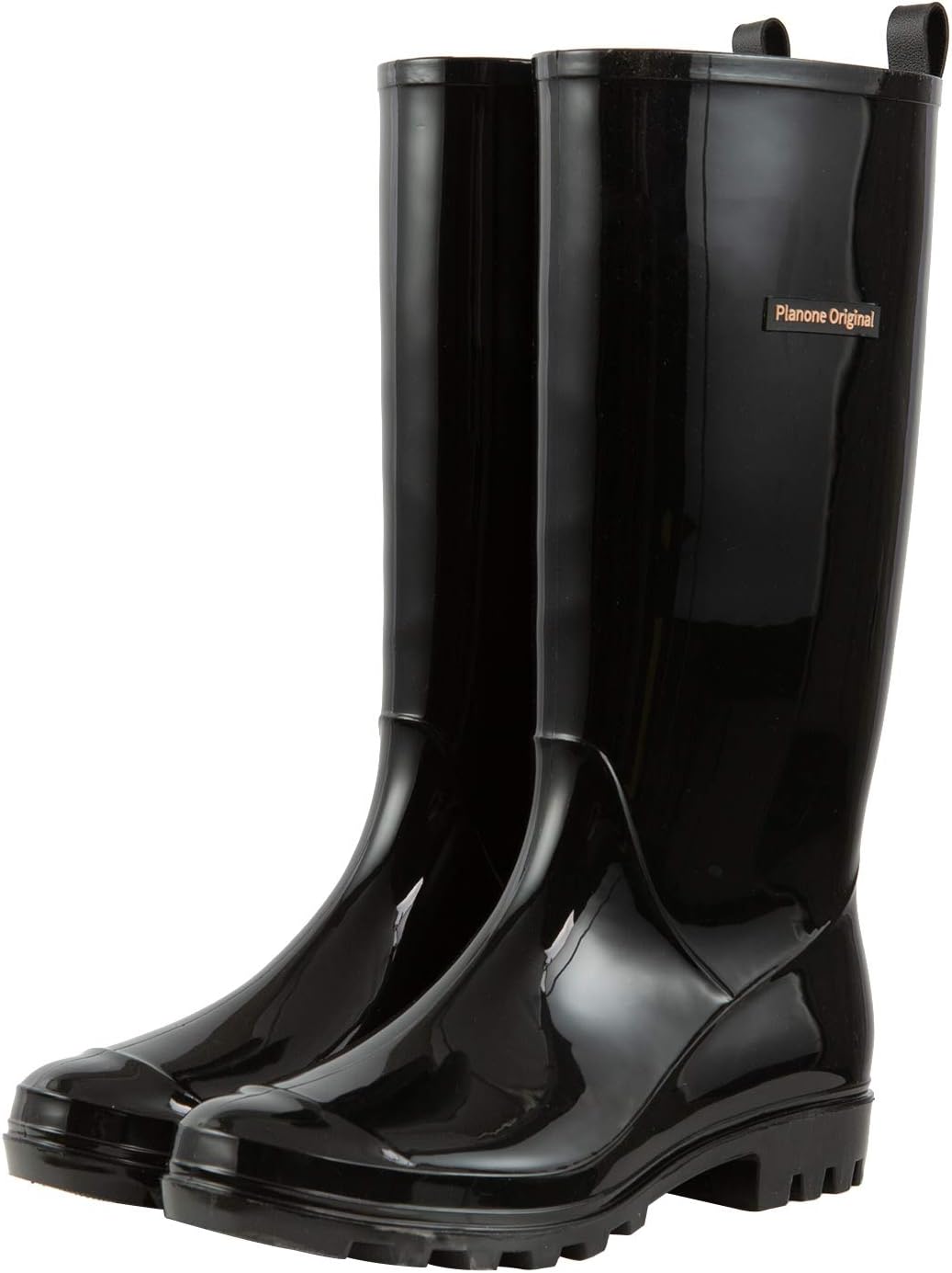 Planone Tall Rain Boots for Women - Waterproof Fashion Footwear