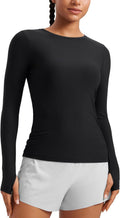 Cloudweight Long Sleeve Workout Top - Lightweight Thumb Hole Tee