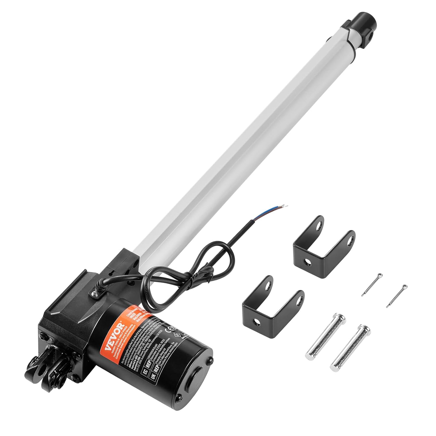 VEVOR 12V Linear Actuator 16 Inch Heavy Duty 1320lbs Power