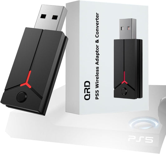 2-in-1 Wireless Adapter Converter for PS5 and PC Gaming