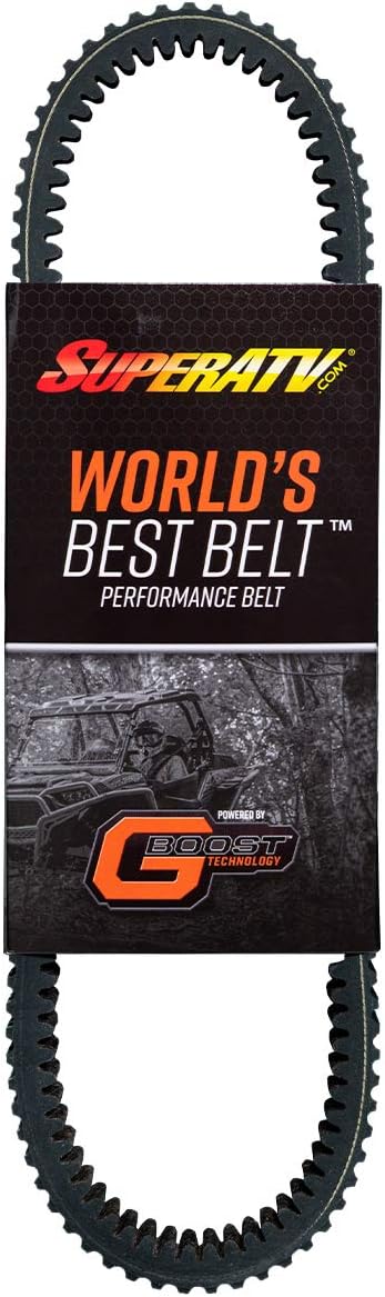 SuperATV Heavy Duty CVT Drive Belt for Can Am Commander 800/1000