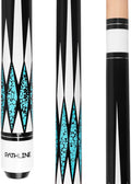 Pool Cue Stick 58 in Canadian Maple Billiard Cue - Clean Control