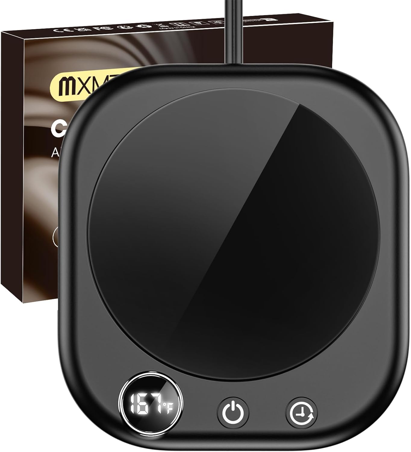 40W Coffee Mug Warmer with Timer & Auto Shut Off