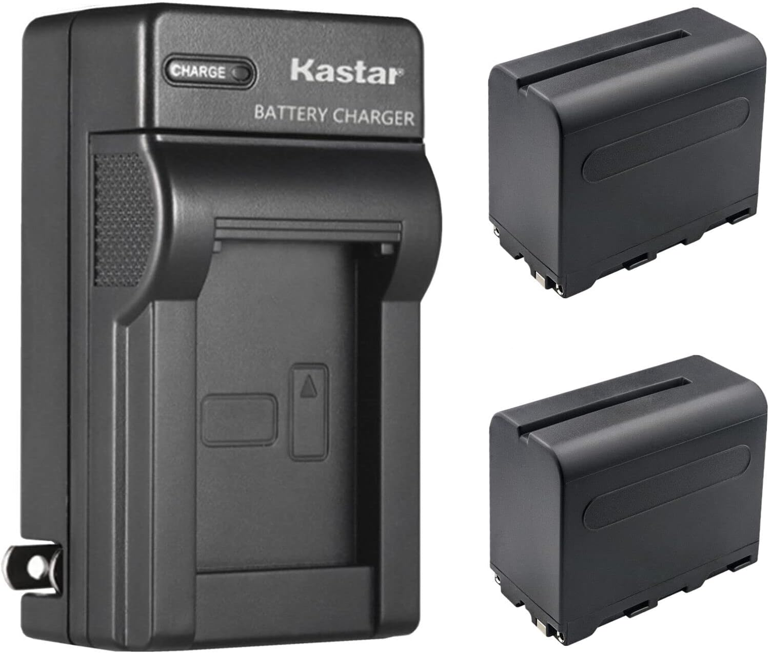Kastar NP-F960 NP-F970 Battery and Charger for Godox Monitors