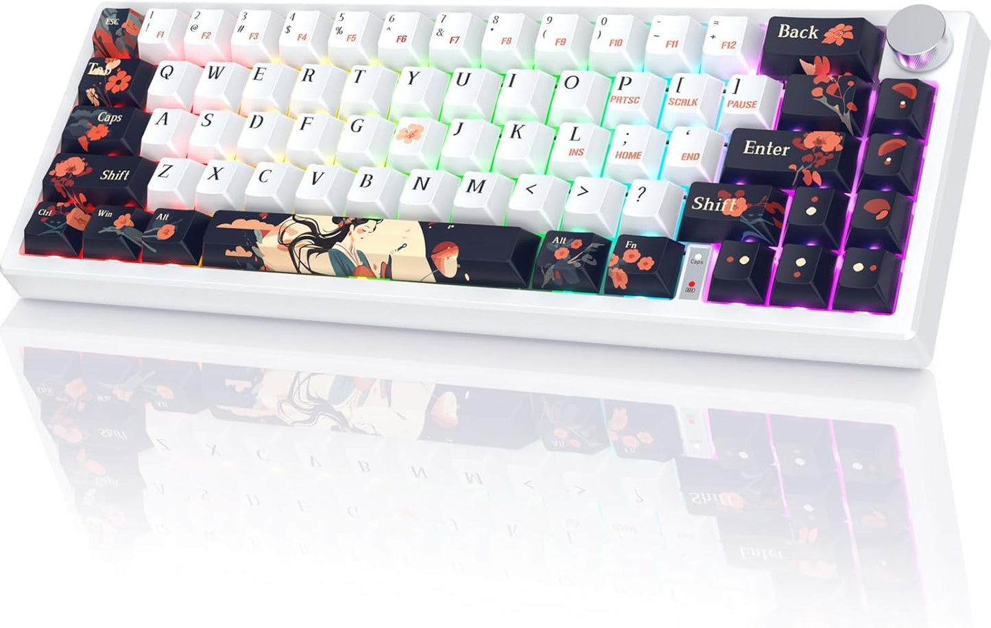 RisoPhy PC425: Wireless Gaming Keyboard with Gasket Mount