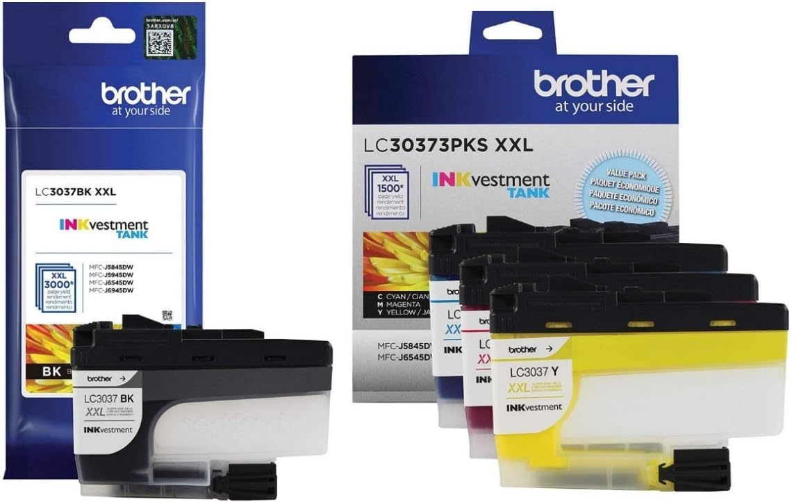 Brother Genuine LC3037 Super High-Yield Ink Cartridge Set Review