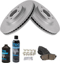 Front Brake Pad & Rotor Kit for 2014-2017 Mazda 6 - Ceramic G-Coated